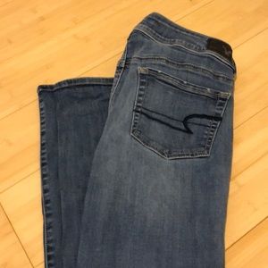 American Eagle Kick Boot Jeans, Medium Wash